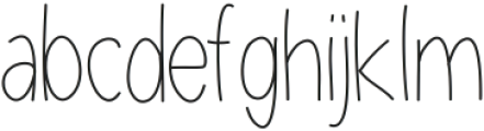 Papaya Thin ttf (100) Font LOWERCASE