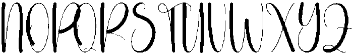 Paper Autography Regular otf (400) Font UPPERCASE