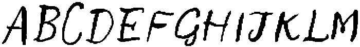 Paper Cake Caps Thicker Upright otf (400) Font UPPERCASE