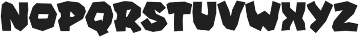Paper Kuto Regular otf (400) Font UPPERCASE