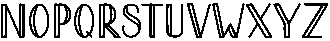 Paper Line Regular otf (400) Font LOWERCASE