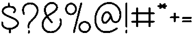 Paper Notes Regular otf (400) Font OTHER CHARS