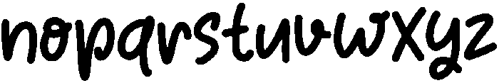 Paper Plane Regular otf (400) Font LOWERCASE