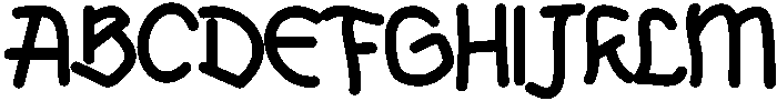 Paper Regular otf (400) Font UPPERCASE