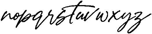 Paper Rhythm otf (400) Font LOWERCASE