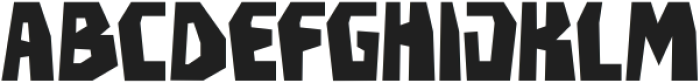 Paper Slash otf (400) Font UPPERCASE