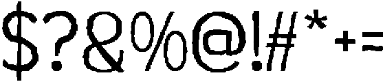 Paper Sticker Regular otf (400) Font OTHER CHARS