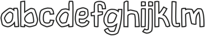 Paper Stitch Regular Outline otf (400) FONT