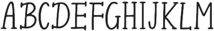 Paper & Twine Serif otf (400) Font UPPERCASE