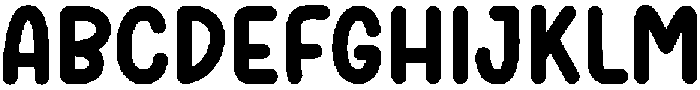Paper mood Regular otf (400) Font UPPERCASE