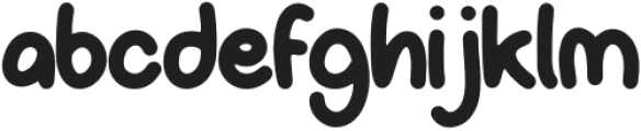 PaperCandy otf (400) Font LOWERCASE