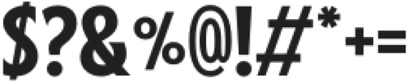 PaperTigerSrf-Bold otf (700) Font OTHER CHARS