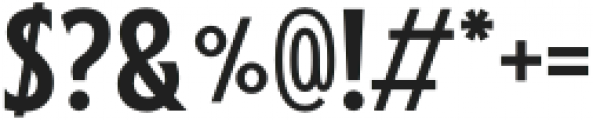 PaperTigerSrf-Regular otf (400) Font OTHER CHARS