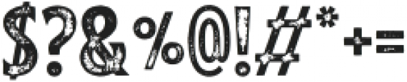 PaperTigerSrfP-Bold otf (700) Font OTHER CHARS
