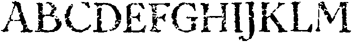 PaperType Regular otf (400) Font UPPERCASE