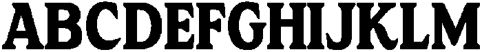 Paperio Regular otf (400) Font UPPERCASE