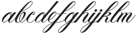 Paperlight Script Regular otf (300) Font LOWERCASE