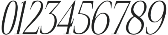 Papike Italic otf (400) Font OTHER CHARS