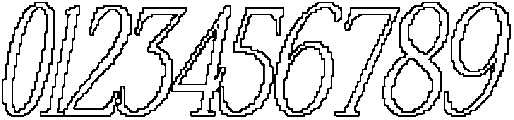 Papike Pixel Outline otf (400) Font OTHER CHARS