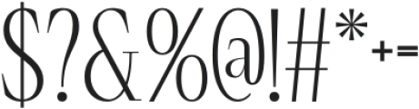 Papike Regular otf (400) Font OTHER CHARS