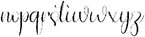Paradise Bubble Regular otf (400) Font LOWERCASE