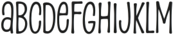 Paradise Point Compressed Light otf (300) Font LOWERCASE