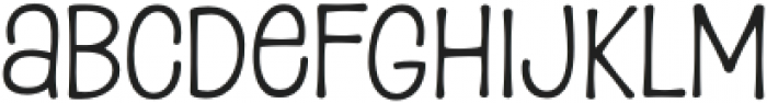 Paradise Point Condensed Light otf (300) Font LOWERCASE