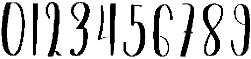 Paradise Regular otf (400) Font OTHER CHARS