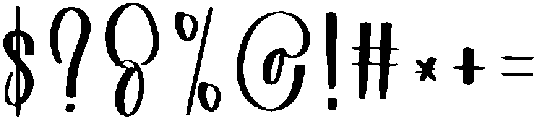 Paradise Regular otf (400) Font OTHER CHARS