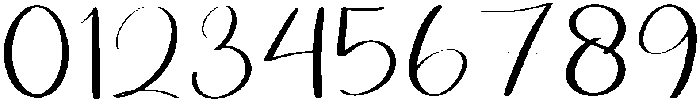 Paradise Regular otf (400) Font OTHER CHARS