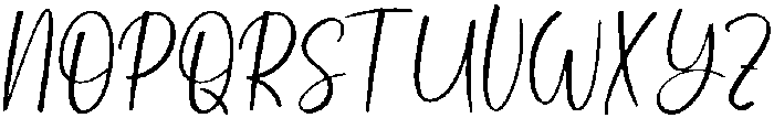 Paradise Regular otf (400) Font UPPERCASE