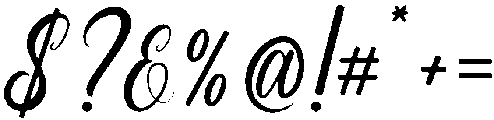 Paradise Regular otf (400) Font OTHER CHARS