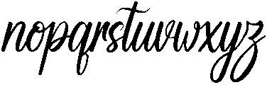 Paradise Regular otf (400) Font LOWERCASE