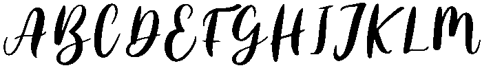 Paradise Regular otf (400) Font UPPERCASE
