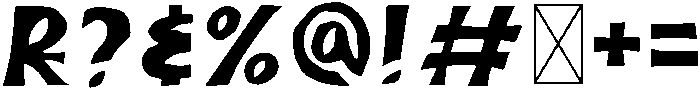 Paradise Regular otf (400) Font OTHER CHARS
