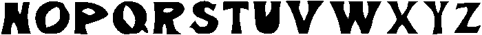 Paradise Regular otf (400) Font UPPERCASE