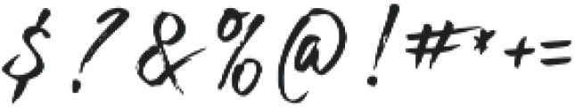 Paradise Typeface otf (400) Font OTHER CHARS