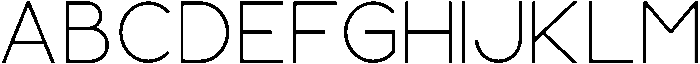 Paradiso otf (400) Font UPPERCASE