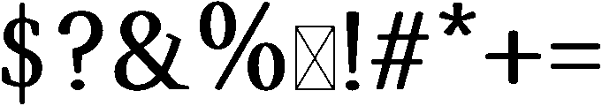 Paradox Regular otf (400) Font OTHER CHARS