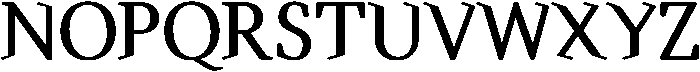 Paradox Regular otf (400) Font UPPERCASE