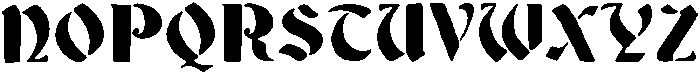 Parchment Noir Regular otf (400) Font UPPERCASE