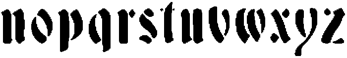 Parchment Noir Regular otf (400) Font LOWERCASE