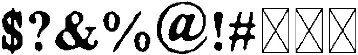Parchment Noir Serif otf (400) Font OTHER CHARS