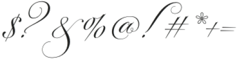 Parfumerie Script Pro Regular otf (400) Font OTHER CHARS