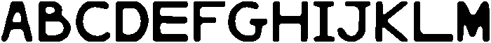 Pariah Bold otf (700) Font UPPERCASE