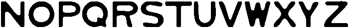 Pariah Bold otf (700) Font UPPERCASE