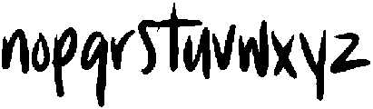Paris otf (400) Font LOWERCASE