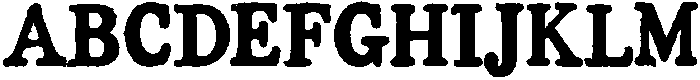 ParisBreakfastClub Bold otf (700) Font UPPERCASE