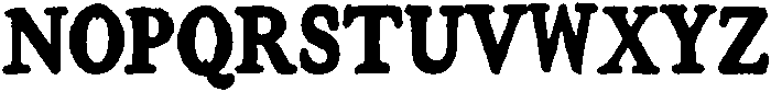 ParisBreakfastClub Bold otf (700) Font UPPERCASE