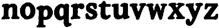 ParisBreakfastClub Bold otf (700) Font LOWERCASE